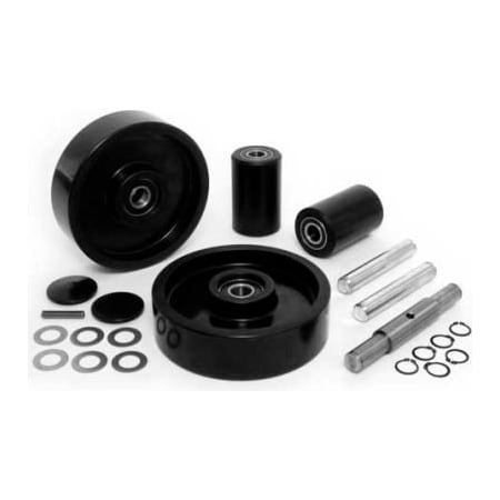 Gps - Generic Parts Service Complete Wheel Kit for Manual Pallet Jack GWK-JTPTX-CK - Fits Jet Model No  PTX GWK-JTPTX-CK